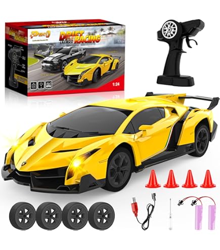 Amazon.com: FMT 1/24 Scale Lamborghini Veneno Car Radio Remote